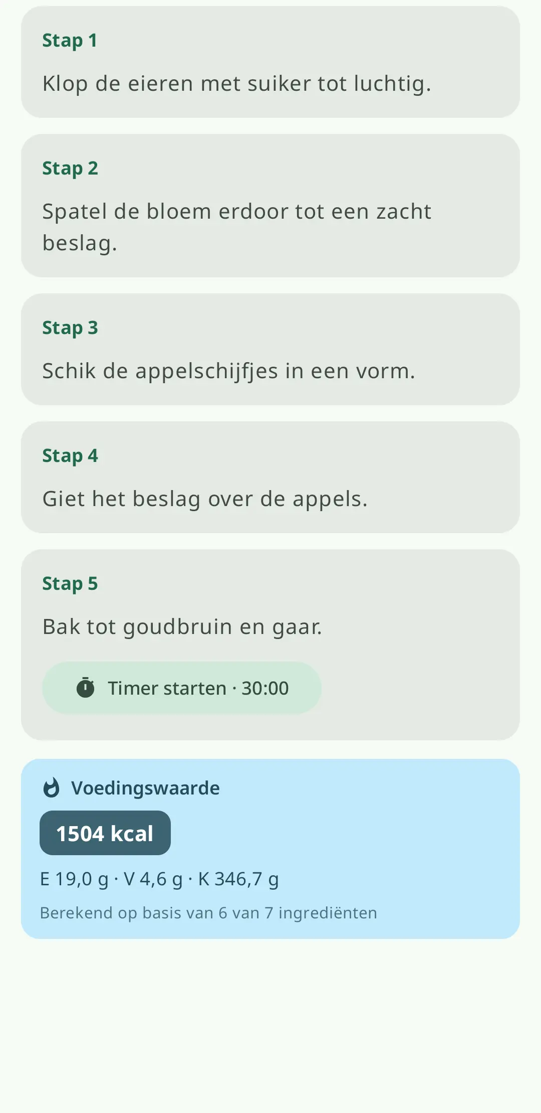 Stap-voor-stap koken met schermanwijzingen en ingebouwde timers